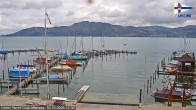Archiv Foto Webcam Blick vom Union Yacht Club am Attersee 11:00