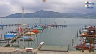 Archiv Foto Webcam Blick vom Union Yacht Club am Attersee 15:00