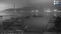 Archiv Foto Webcam Blick vom Union Yacht Club am Attersee 19:00