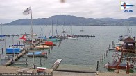 Archiv Foto Webcam Blick vom Union Yacht Club am Attersee 07:00