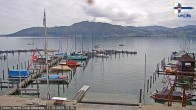 Archiv Foto Webcam Blick vom Union Yacht Club am Attersee 11:00