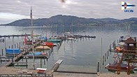 Archiv Foto Webcam Blick vom Union Yacht Club am Attersee 15:00