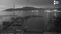 Archiv Foto Webcam Blick vom Union Yacht Club am Attersee 19:00