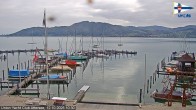 Archiv Foto Webcam Blick vom Union Yacht Club am Attersee 09:00