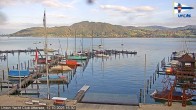 Archiv Foto Webcam Blick vom Union Yacht Club am Attersee 15:00