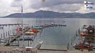 Archived image Webcam Attersee: View at Union Yacht Club 11:00