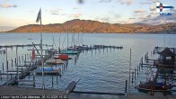 Archived image Webcam Attersee: View at Union Yacht Club 15:00