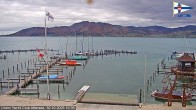 Archiv Foto Webcam Blick vom Union Yacht Club am Attersee 09:00