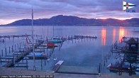 Archiv Foto Webcam Blick vom Union Yacht Club am Attersee 05:00