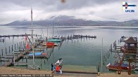 Archiv Foto Webcam Blick vom Union Yacht Club am Attersee 13:00