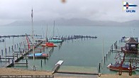 Archiv Foto Webcam Blick vom Union Yacht Club am Attersee 15:00