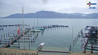 Archiv Foto Webcam Blick vom Union Yacht Club am Attersee 06:00