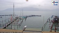 Archiv Foto Webcam Blick vom Union Yacht Club am Attersee 07:00
