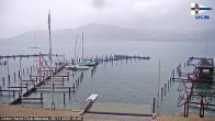 Archiv Foto Webcam Blick vom Union Yacht Club am Attersee 17:00