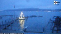 Archived image Webcam Attersee: View at Union Yacht Club 06:00