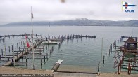 Archived image Webcam Attersee: View at Union Yacht Club 09:00