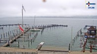 Archived image Webcam Attersee: View at Union Yacht Club 11:00