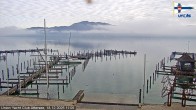 Archiv Foto Webcam Blick vom Union Yacht Club am Attersee 10:00
