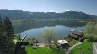 Archiv Foto Webcam Ossiacher See: Ausblick vom Hotel Seerose 09:00