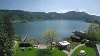 Archiv Foto Webcam Ossiacher See: Ausblick vom Hotel Seerose 13:00
