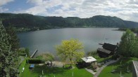 Archiv Foto Webcam Ossiacher See: Ausblick vom Hotel Seerose 15:00