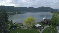 Archiv Foto Webcam Ossiacher See: Ausblick vom Hotel Seerose 05:00