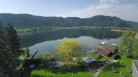 Archiv Foto Webcam Ossiacher See: Ausblick vom Hotel Seerose 07:00