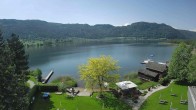 Archiv Foto Webcam Ossiacher See: Ausblick vom Hotel Seerose 09:00