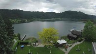 Archiv Foto Webcam Ossiacher See: Ausblick vom Hotel Seerose 11:00