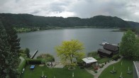 Archiv Foto Webcam Ossiacher See: Ausblick vom Hotel Seerose 13:00