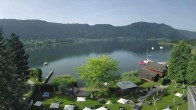 Archiv Foto Webcam Ossiacher See: Ausblick vom Hotel Seerose 07:00