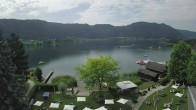 Archiv Foto Webcam Ossiacher See: Ausblick vom Hotel Seerose 09:00