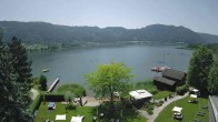 Archiv Foto Webcam Ossiacher See: Ausblick vom Hotel Seerose 11:00