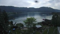 Archiv Foto Webcam Ossiacher See: Ausblick vom Hotel Seerose 19:00