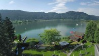 Archiv Foto Webcam Ossiacher See: Ausblick vom Hotel Seerose 07:00