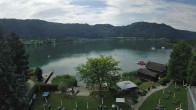Archiv Foto Webcam Ossiacher See: Ausblick vom Hotel Seerose 09:00
