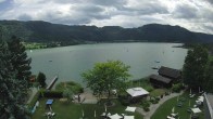 Archiv Foto Webcam Ossiacher See: Ausblick vom Hotel Seerose 13:00