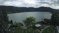 Archiv Foto Webcam Ossiacher See: Ausblick vom Hotel Seerose 17:00