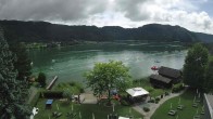 Archiv Foto Webcam Ossiacher See: Ausblick vom Hotel Seerose 13:00