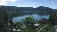 Archiv Foto Webcam Ossiacher See: Ausblick vom Hotel Seerose 07:00