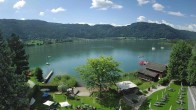Archiv Foto Webcam Ossiacher See: Ausblick vom Hotel Seerose 09:00