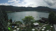Archiv Foto Webcam Ossiacher See: Ausblick vom Hotel Seerose 13:00