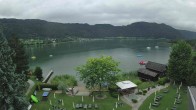 Archiv Foto Webcam Ossiacher See: Ausblick vom Hotel Seerose 09:00