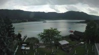 Archiv Foto Webcam Ossiacher See: Ausblick vom Hotel Seerose 13:00