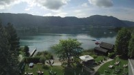Archiv Foto Webcam Ossiacher See: Ausblick vom Hotel Seerose 08:00
