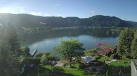 Archiv Foto Webcam Ossiacher See: Ausblick vom Hotel Seerose 08:00