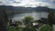 Archiv Foto Webcam Ossiacher See: Ausblick vom Hotel Seerose 11:00