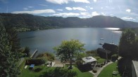 Archiv Foto Webcam Ossiacher See: Ausblick vom Hotel Seerose 13:00
