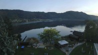 Archiv Foto Webcam Ossiacher See: Ausblick vom Hotel Seerose 17:00