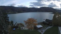 Archiv Foto Webcam Ossiacher See: Ausblick vom Hotel Seerose 15:00
